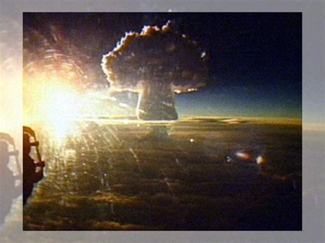 tsar bomba test in 1961